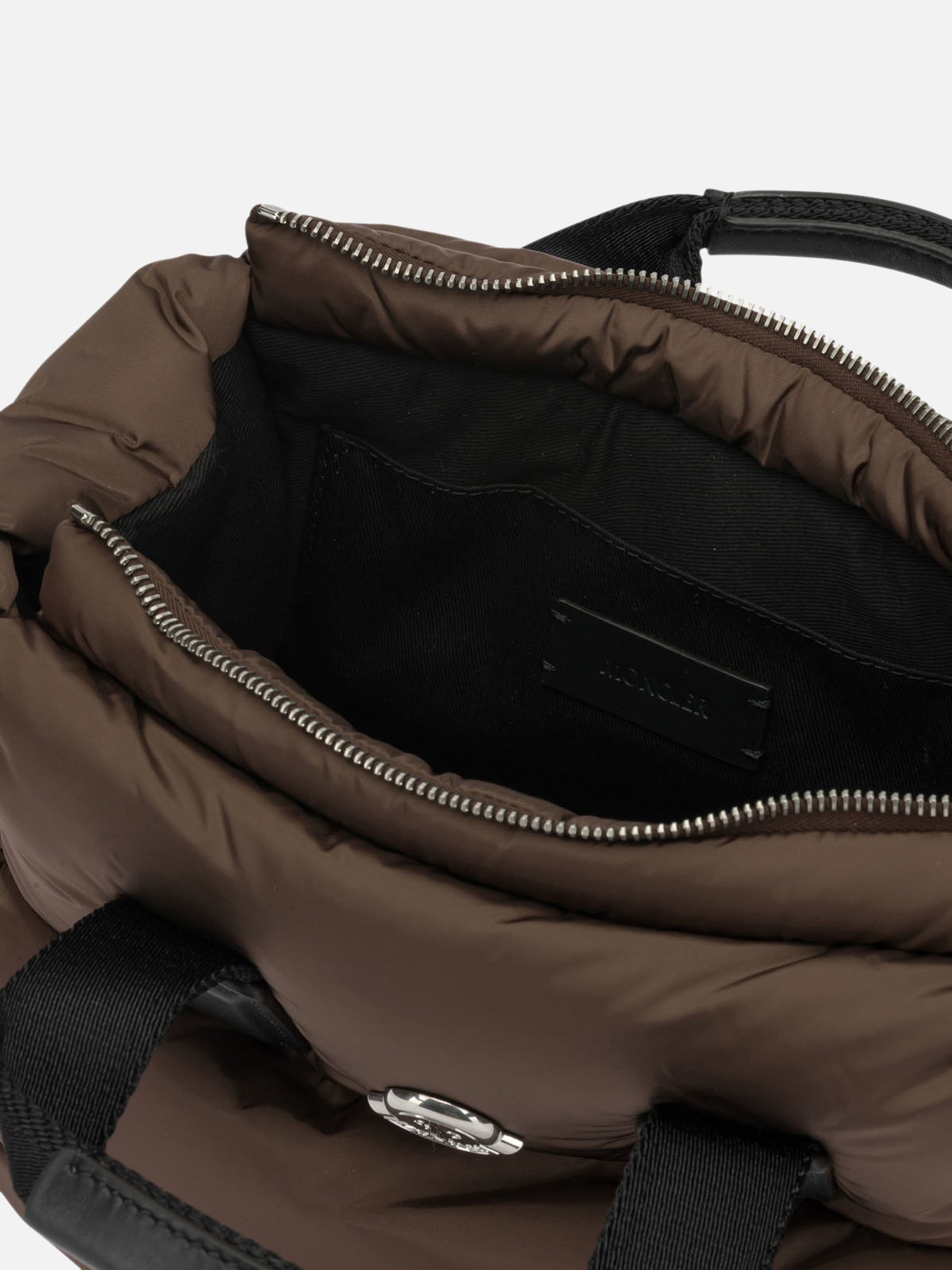 Small bags 100% nylon - Padding: 90% down 10% feathers Brown - Moncler Women | PDP | VIETTI Online Store | Zoom-Modal_5