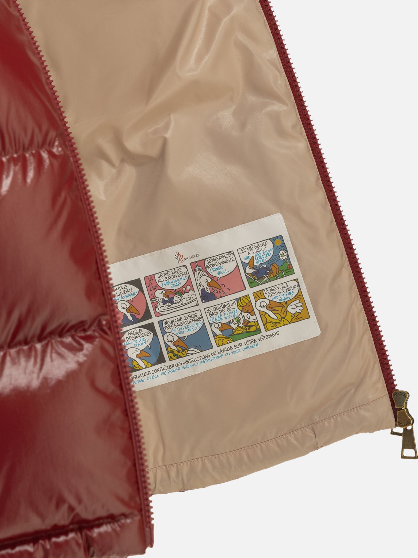 Down jackets Logo Bordeaux - Moncler Women | PDP | VIETTI Online Store | Zoom-Modal_4