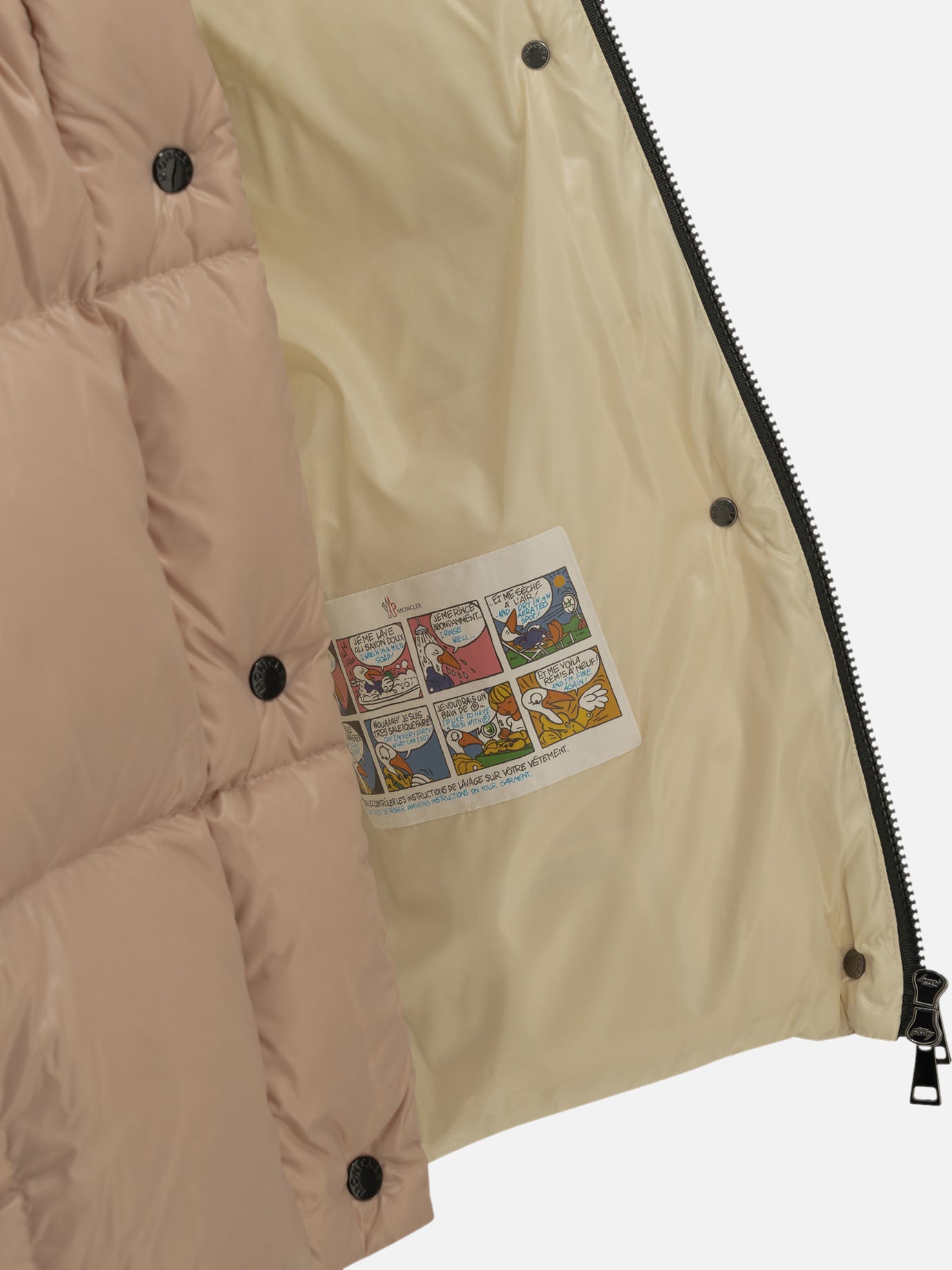 Moncler "Parana" Short Down Jacket Pink