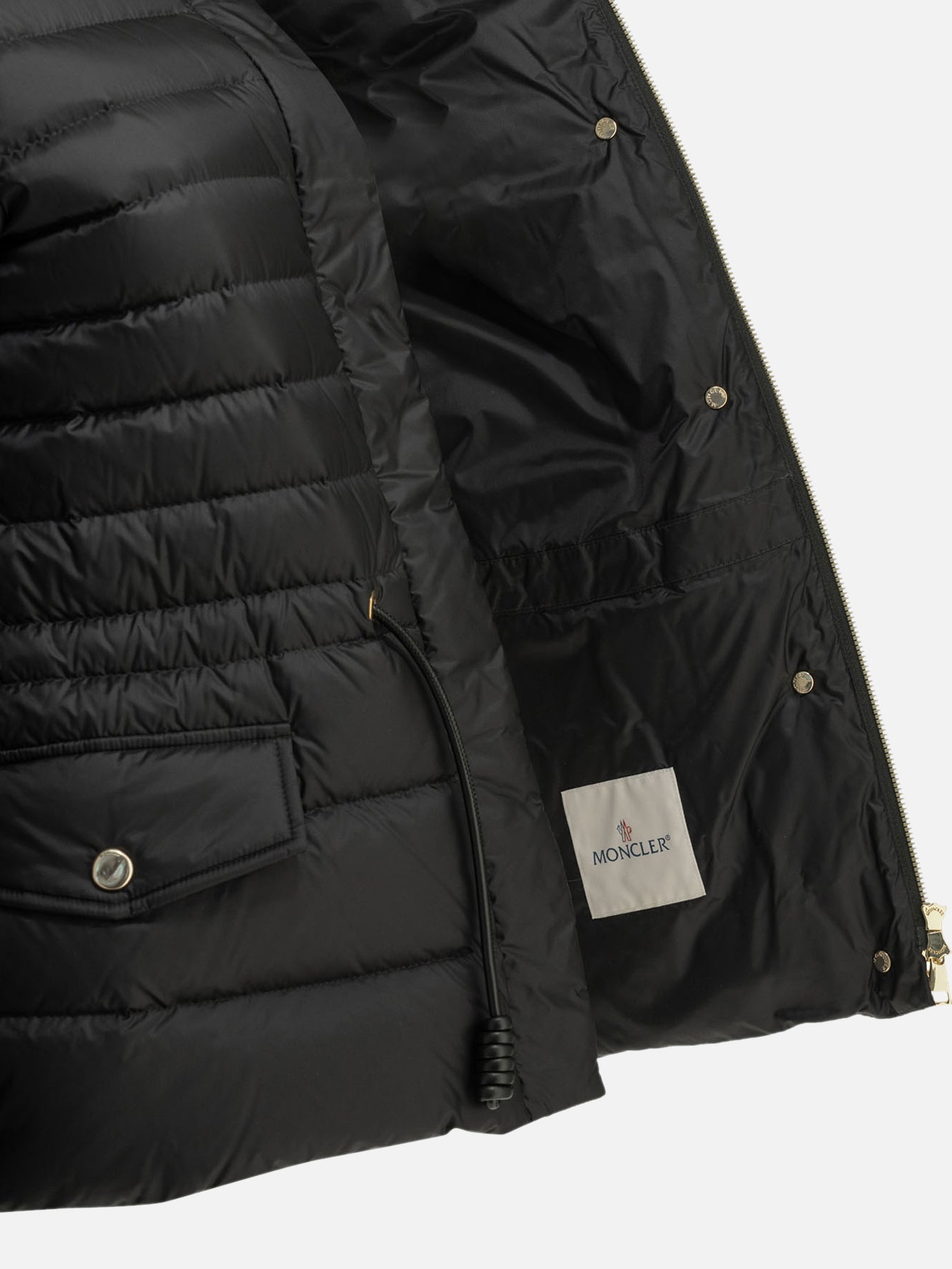 Piumini corti Logo Nero - Moncler Donna | PDP | VIETTI Online Store | Zoom-Modal_4