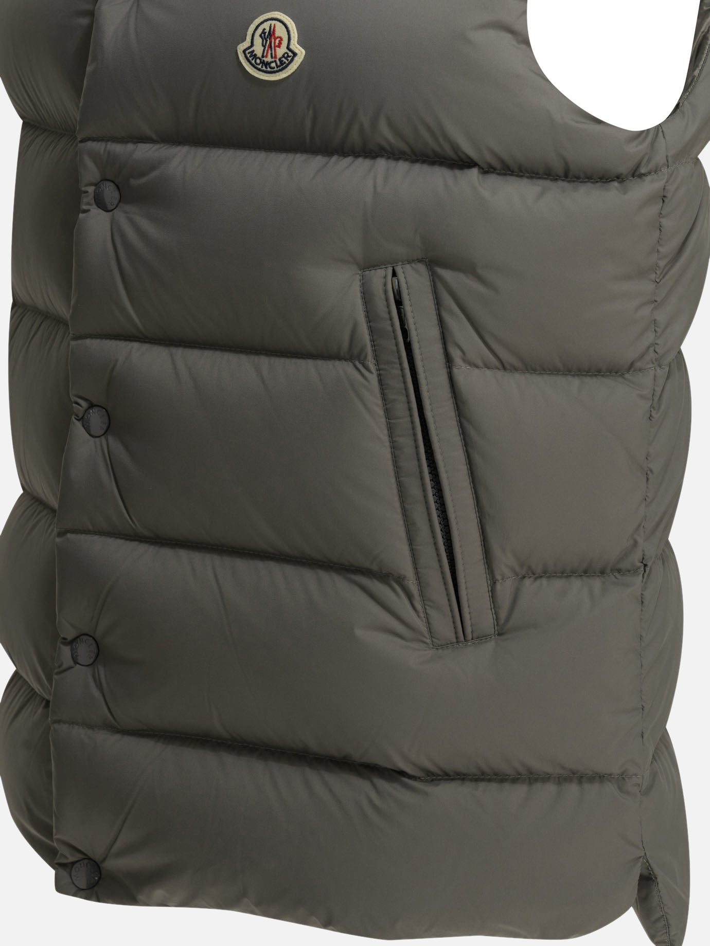 Vest jackets Logo Grey - Moncler Men | PDP | VIETTI Online Store | Zoom-Modal_4