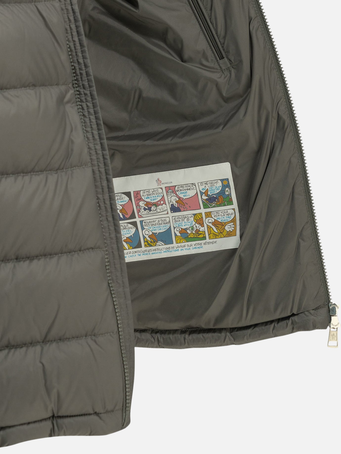 Down jackets Logo Grey - Moncler Men | PDP | VIETTI Online Store | Zoom-Modal_6
