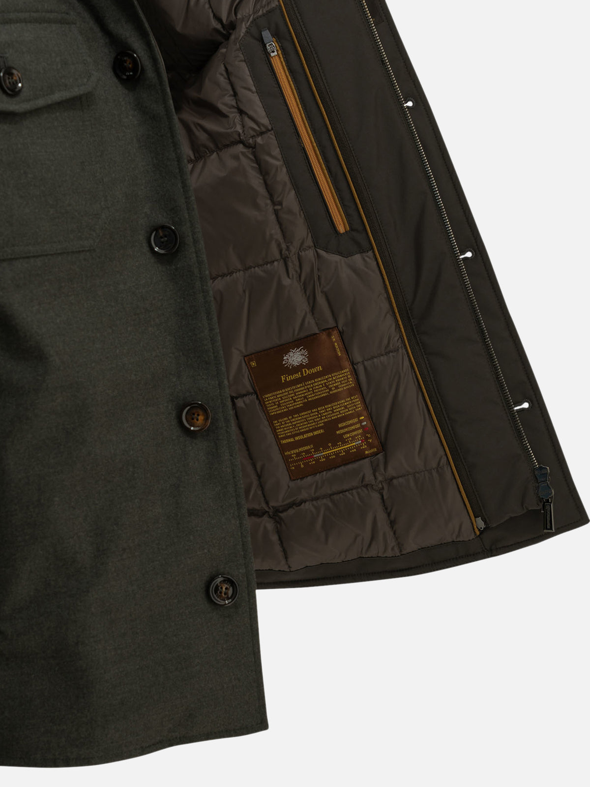 Moorer "Dasson-LL" Overshirt Jacket Green