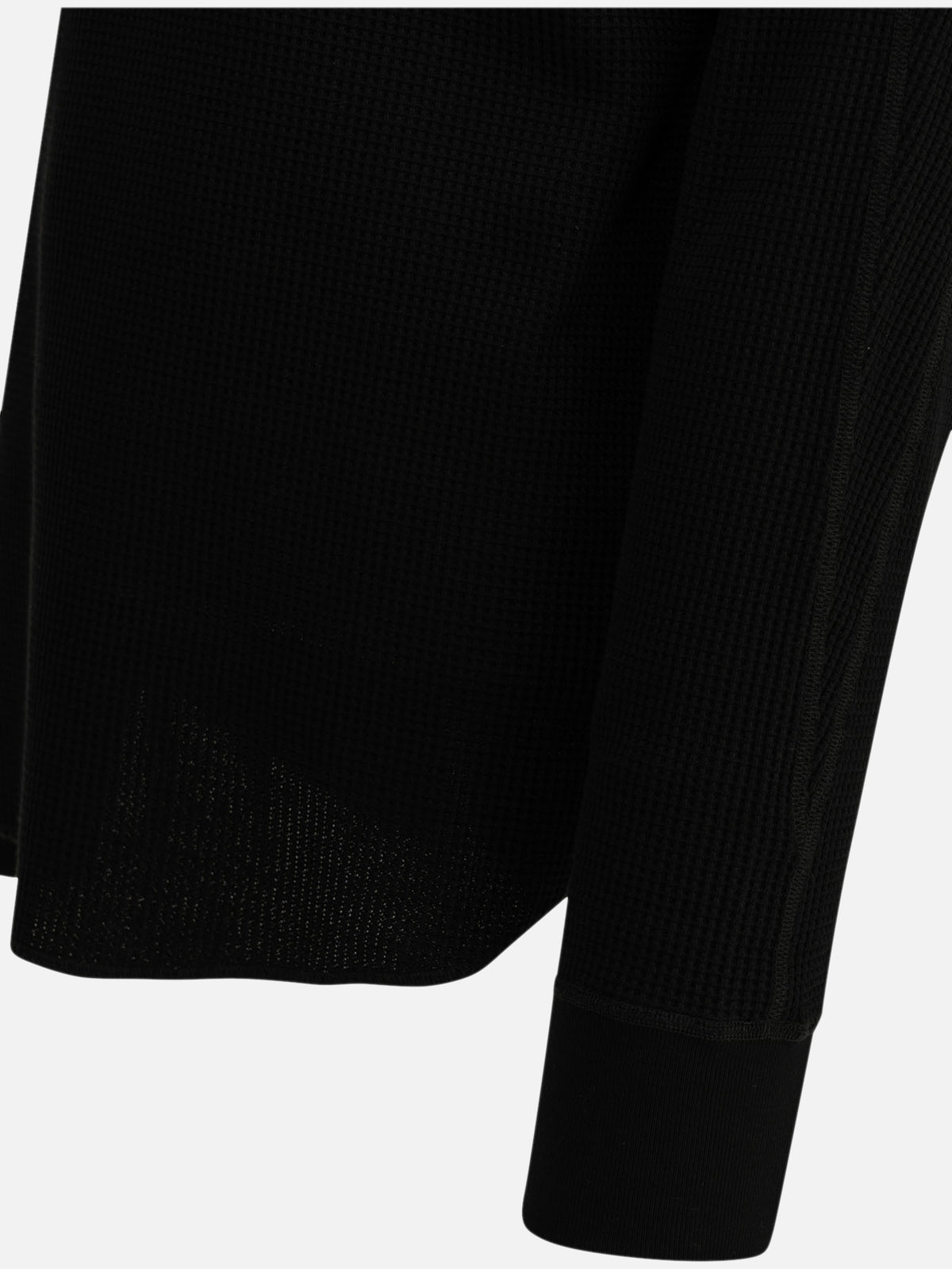 Nanamica "Thermal" Crew-Neck Sweatshirt Black