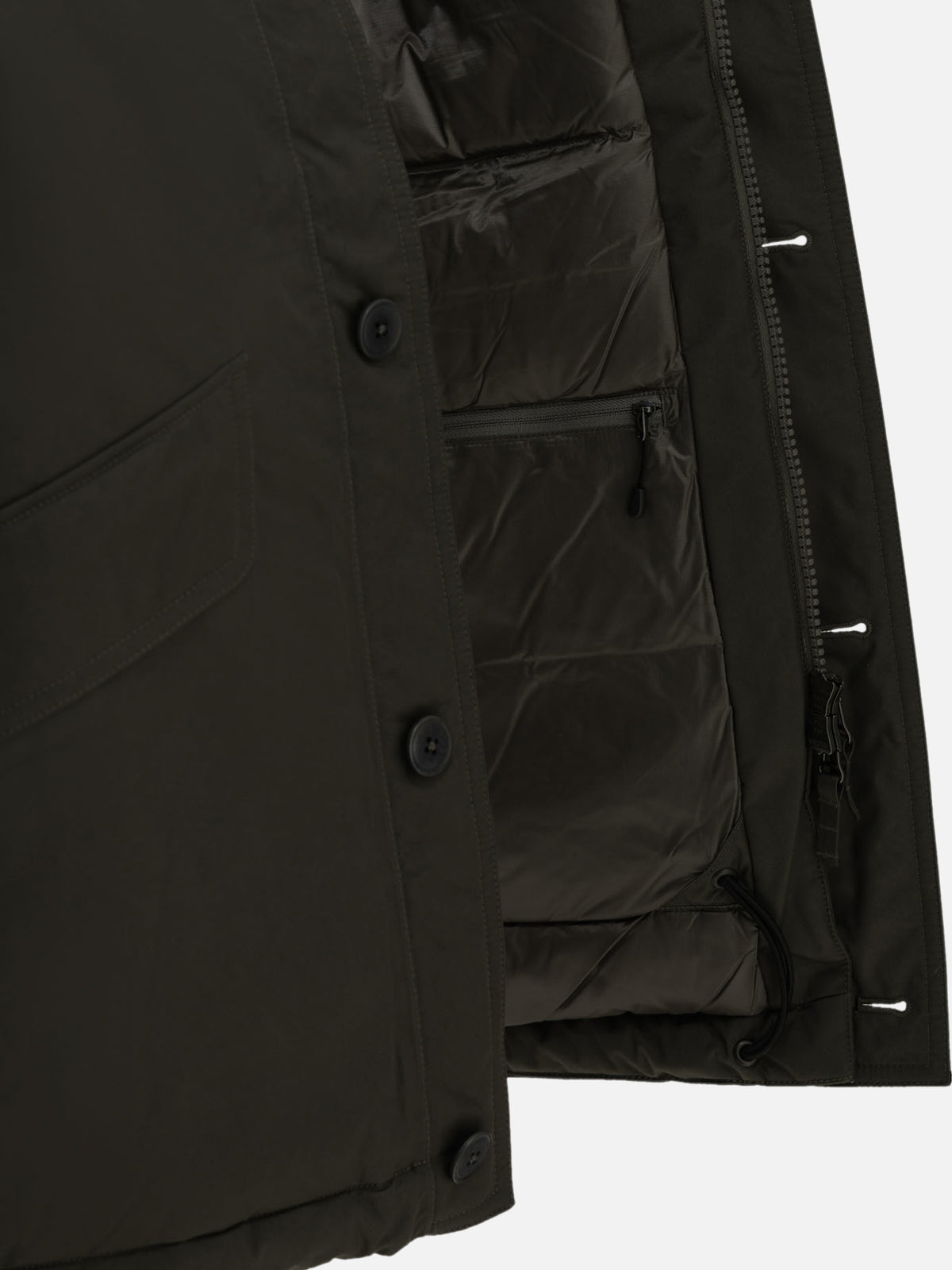 Nanamica "2L Gore-Tex" Short Down Jacket Grey