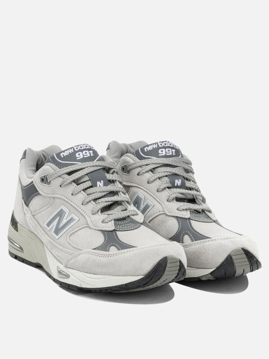 New Balance "Made in UK 991V1" Low-Top Sneakers Grey