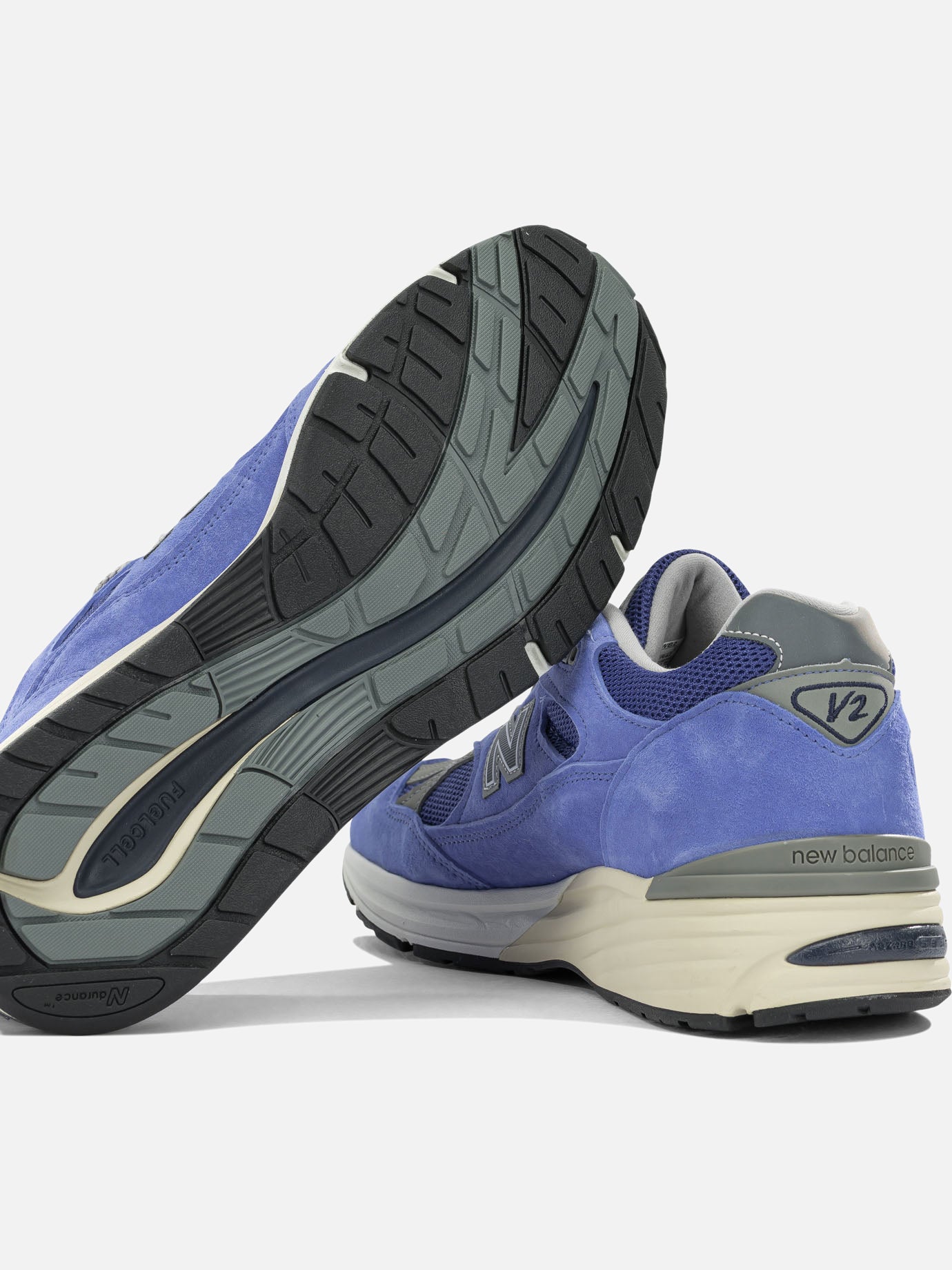 Low top sneakers 34% pig leather 33% mesh 33% synthetic Blue - New Balance Men | PDP | VIETTI Online Store | Zoom-Modal_5