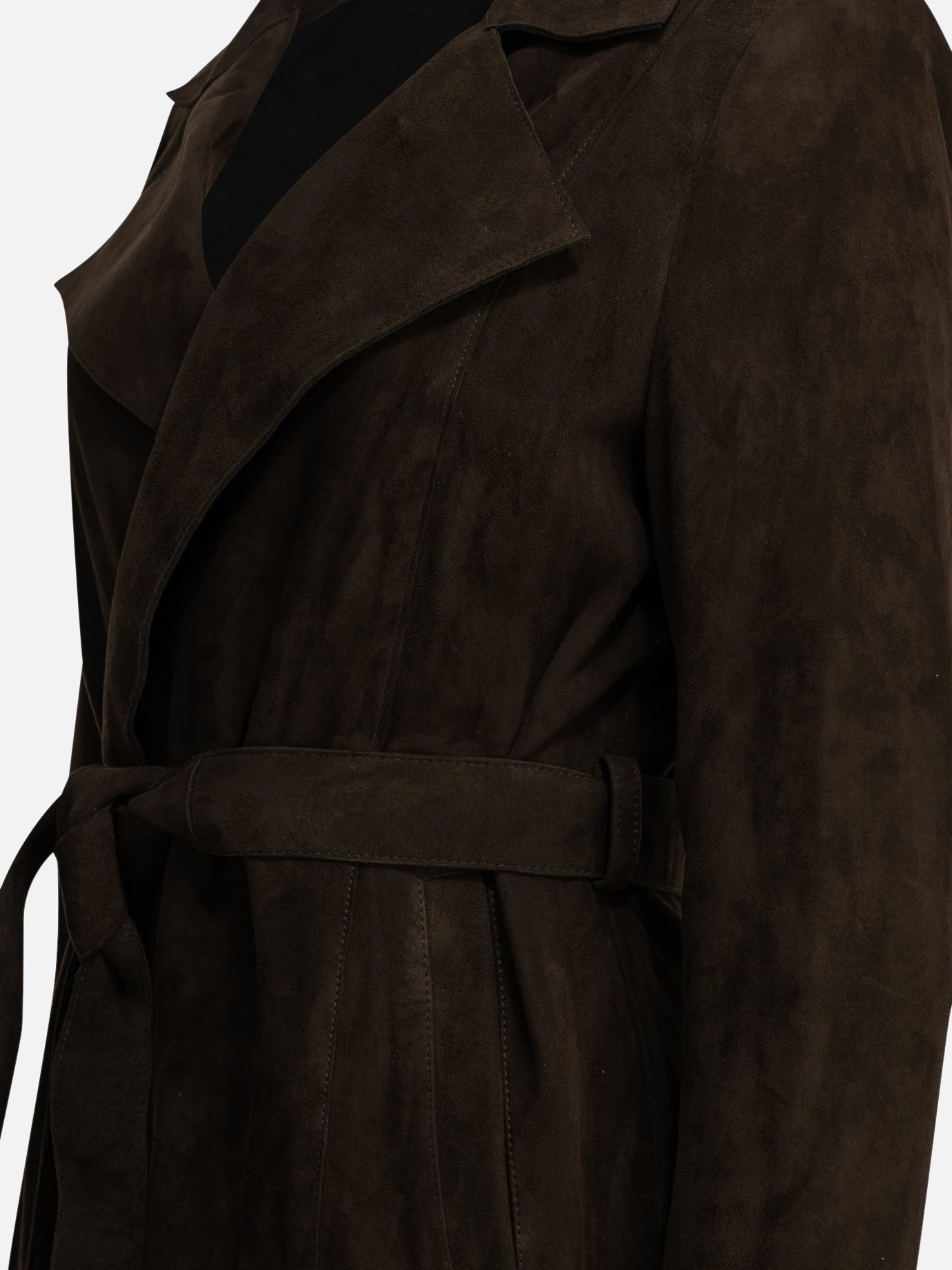 Leather jackets Solid colour Brown - Nour Hammour Women | PDP | VIETTI Online Store | Zoom-Modal_6
