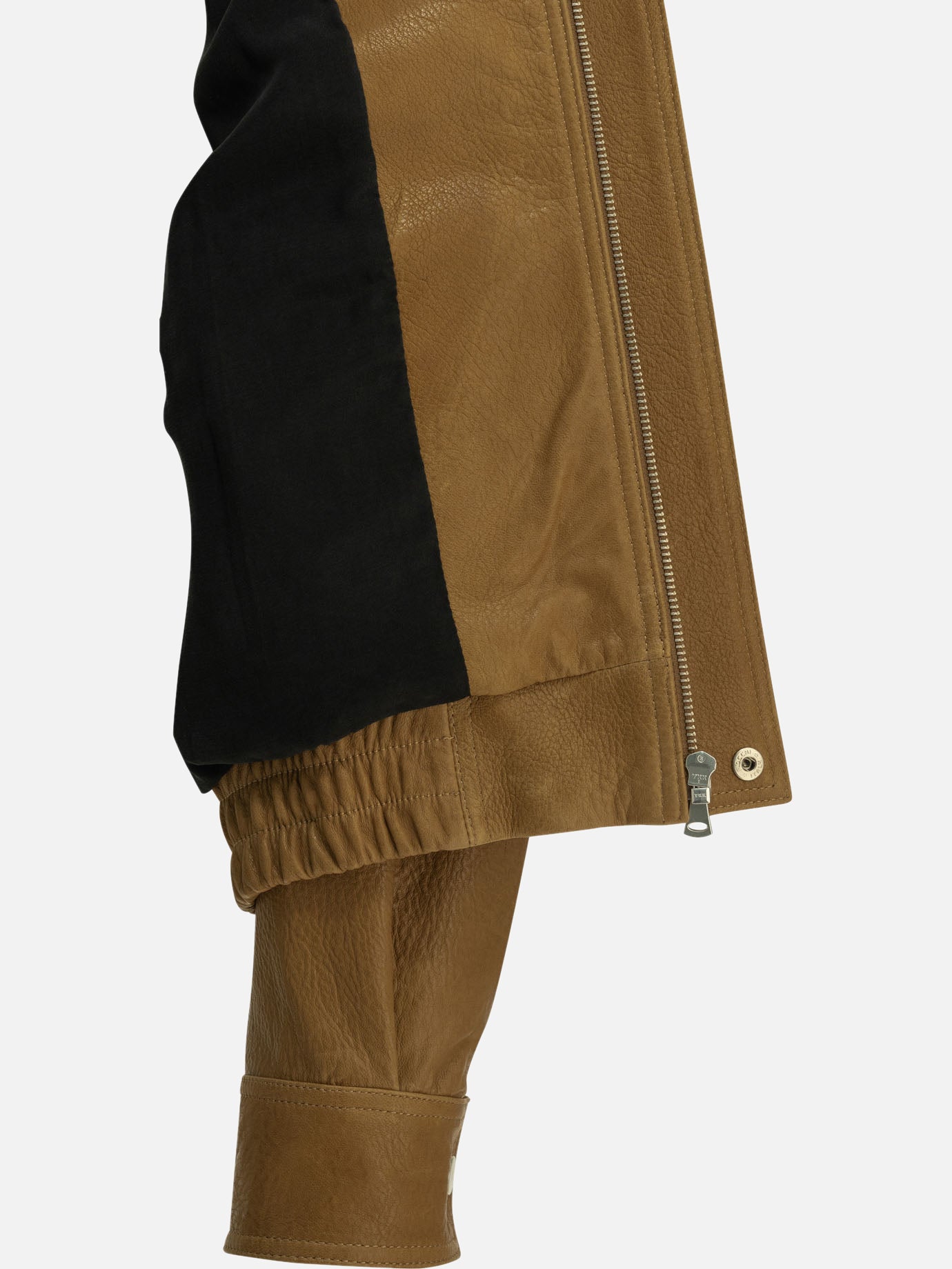 Leather jackets Solid colour Brown - Nour Hammour Women | PDP | VIETTI Online Store | Zoom-Modal_6