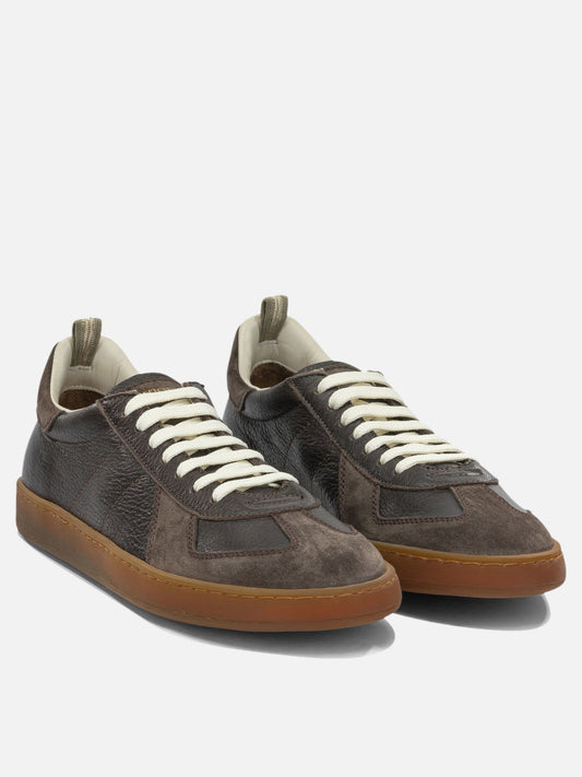 Officine Creative "Militia" Low-Top Sneakers Brown