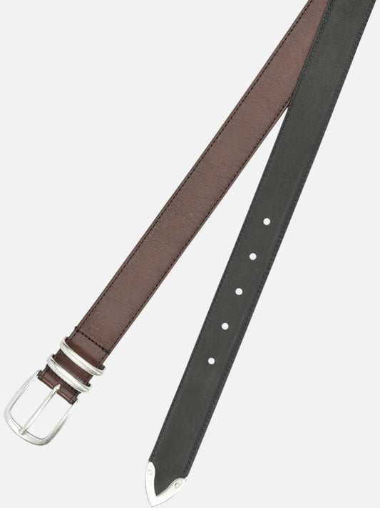 Cinture in pelle 100% leather Marrone - Officine Creative Uomo | PLP | VIETTI Online Store | 2