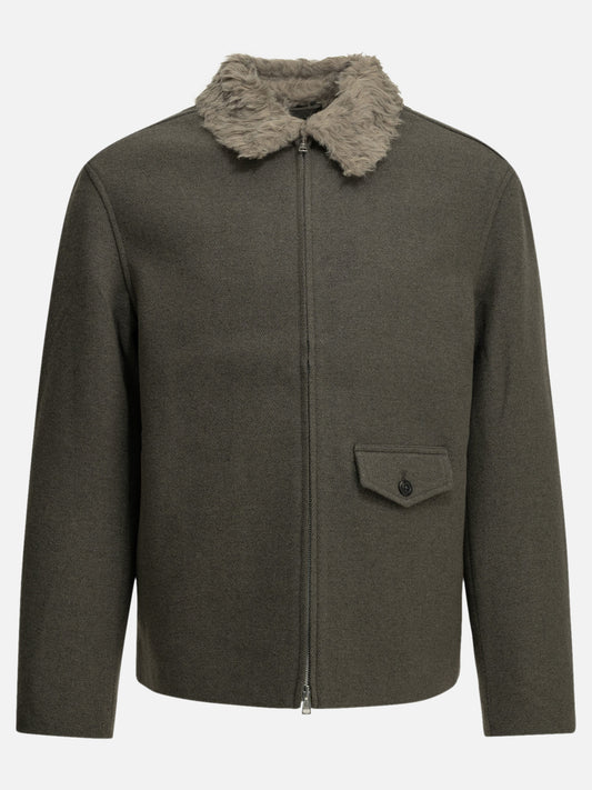 Our Legacy "Evolved" Short Coat Green