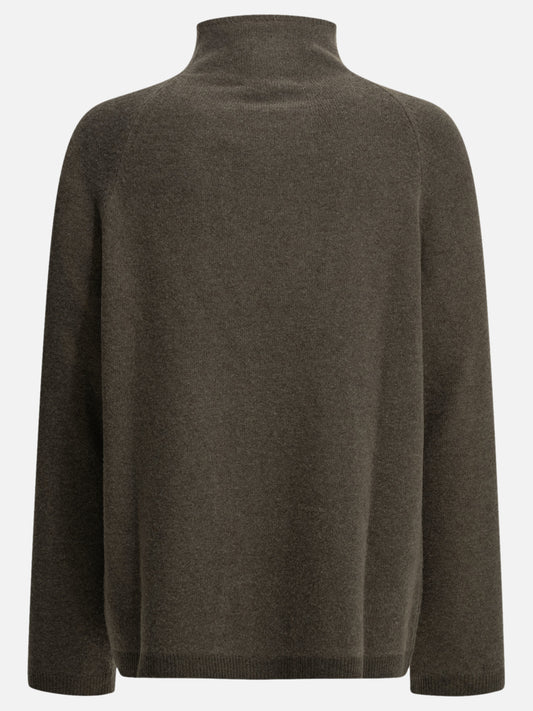 Our Legacy "Line" Zip-Up Sweater Brown