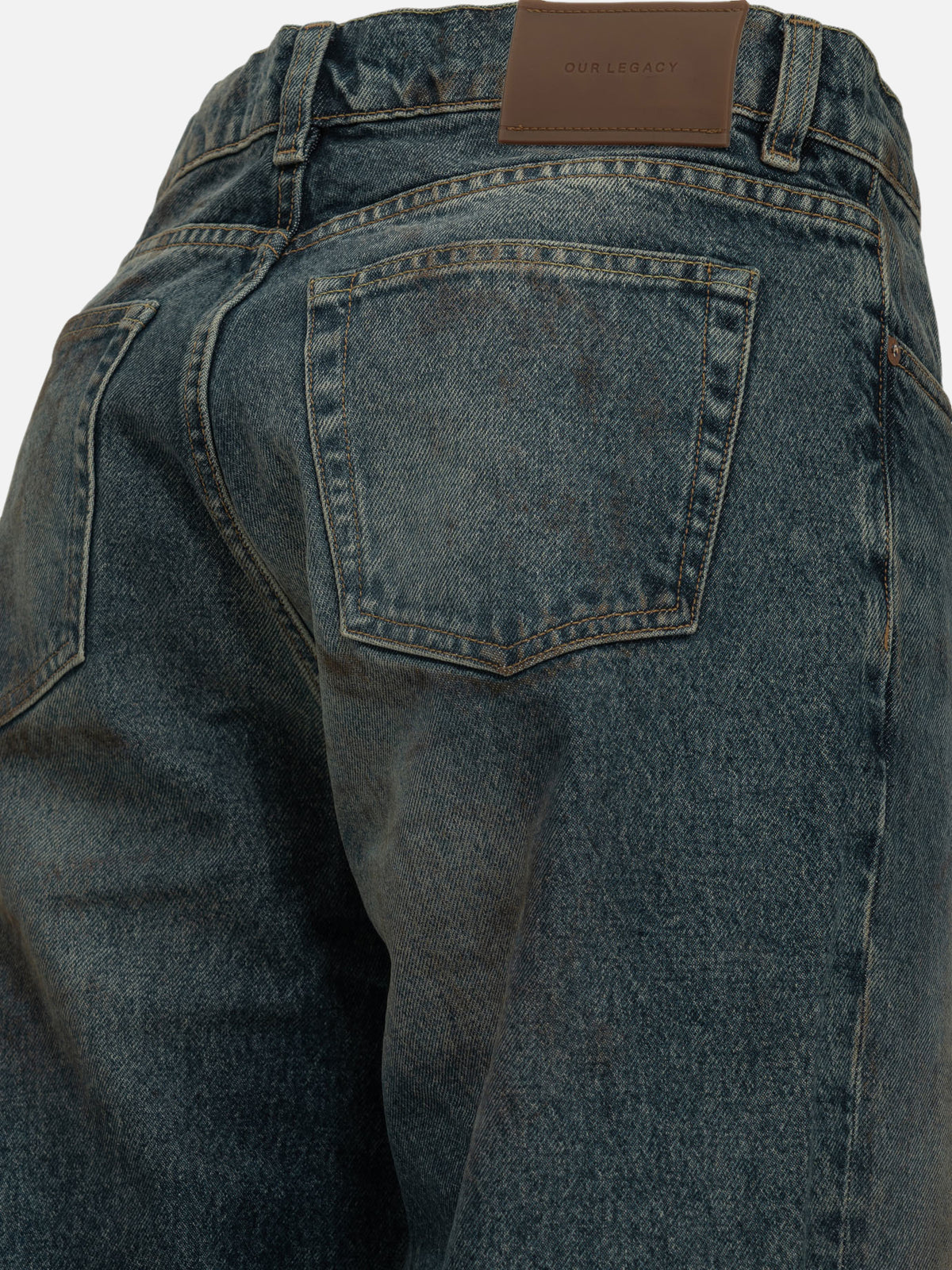 Our Legacy "Carlson" Straight-Leg Jeans Blue