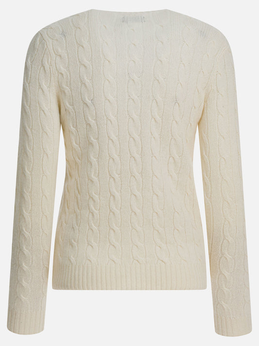 Crewneck sweaters Logo White - Polo Ralph Lauren Women | PLP | VIETTI Online Store | 2