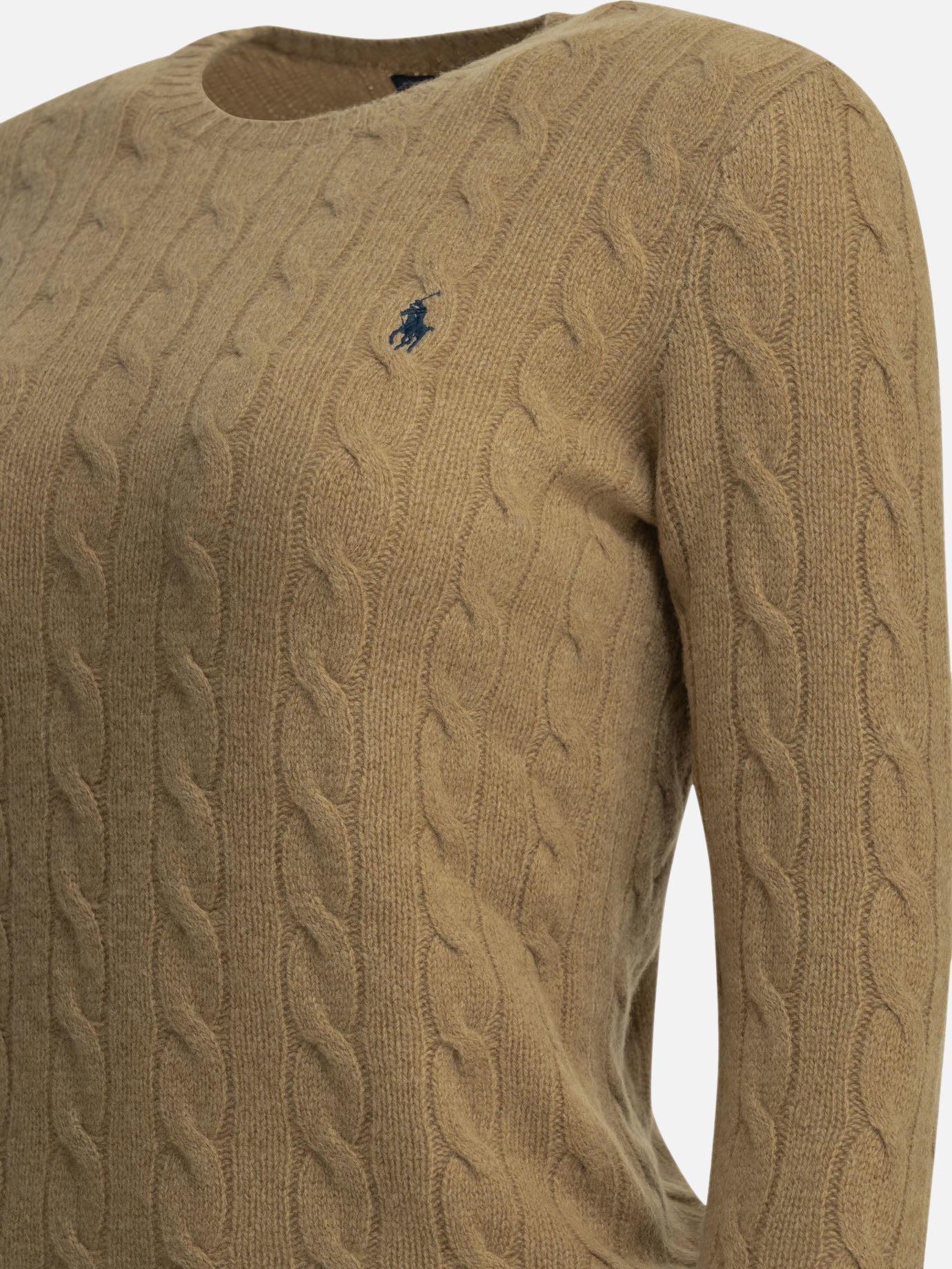 Crewneck sweaters Logo Beige - Polo Ralph Lauren Women | PDP | VIETTI Online Store | Zoom-Modal_4