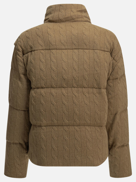 Down jackets Logo Beige - Polo Ralph Lauren Women | PDP | VIETTI Online Store | 2