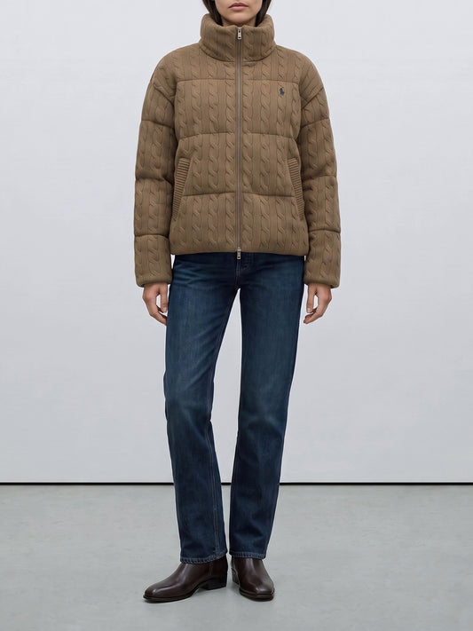 Down jackets Logo Beige - Polo Ralph Lauren Women | PLP | VIETTI Online Store | 2