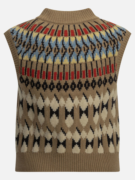 Polo Ralph Lauren Wool and Cashmere Vest Multicolor