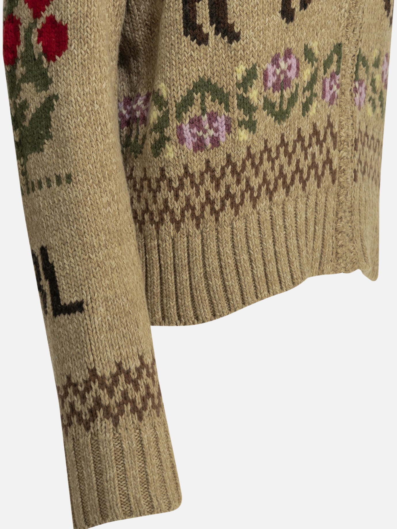 Cardigans Textured knit Beige - Polo Ralph Lauren Women | PDP | VIETTI Online Store | Zoom-Modal_4