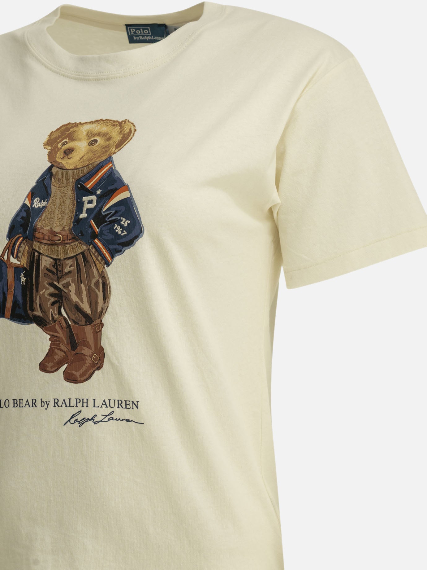 Crewneck t-shirts Logo White - Polo Ralph Lauren Women | PDP | VIETTI Online Store | Zoom-Modal_4