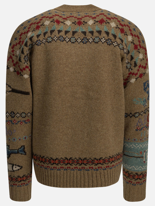 Polo Ralph Lauren "Panorama" Cardigan Brown