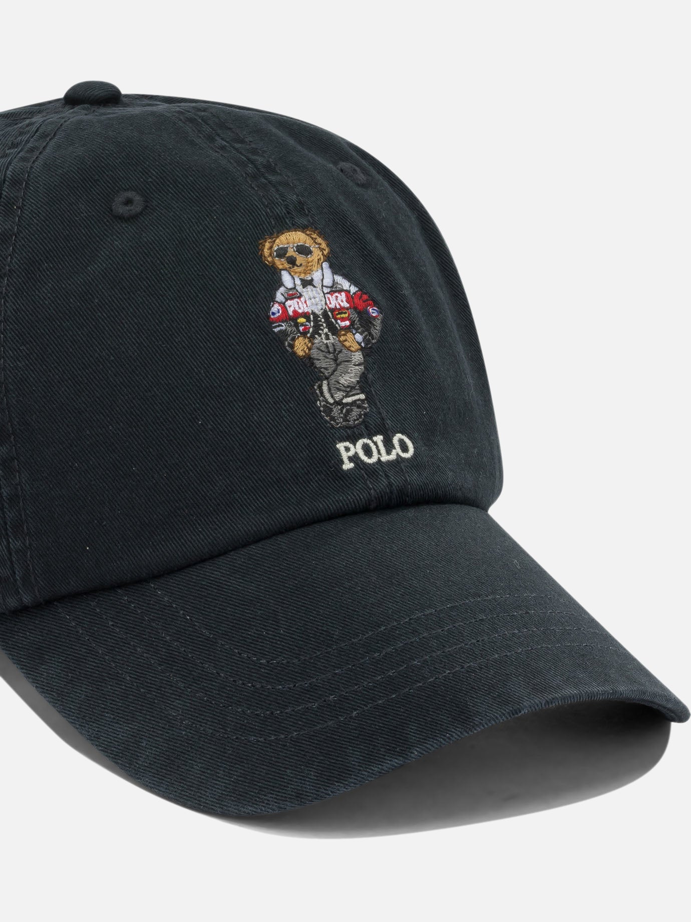 Cappelli da baseball 100% cotton - Secondary fabric: 100% leather Nero - Polo Ralph Lauren Uomo | PDP | VIETTI Online Store | Zoom-Modal_4