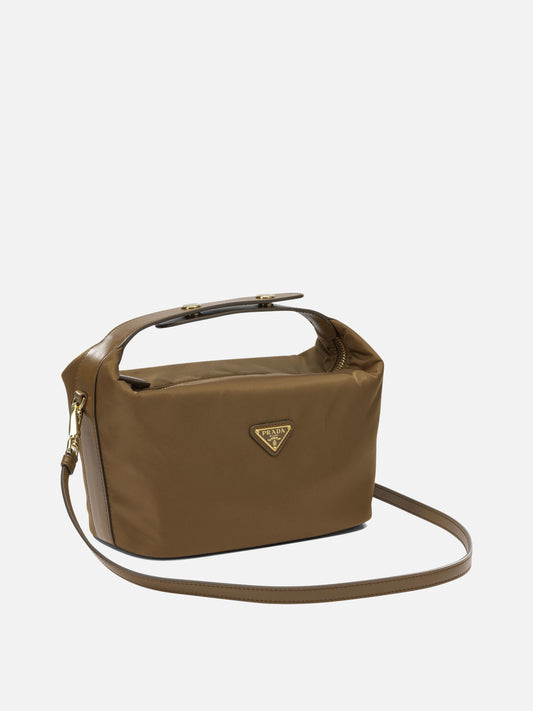 Borse piccole 100% calf leather - Lining: 100% recycled polyamide Marrone - Prada Donna | PLP | VIETTI Online Store | 2