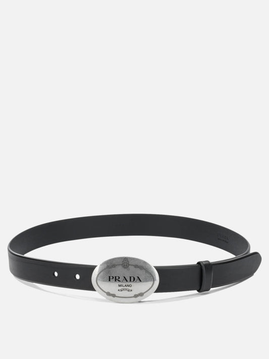 Prada Leather belt Black