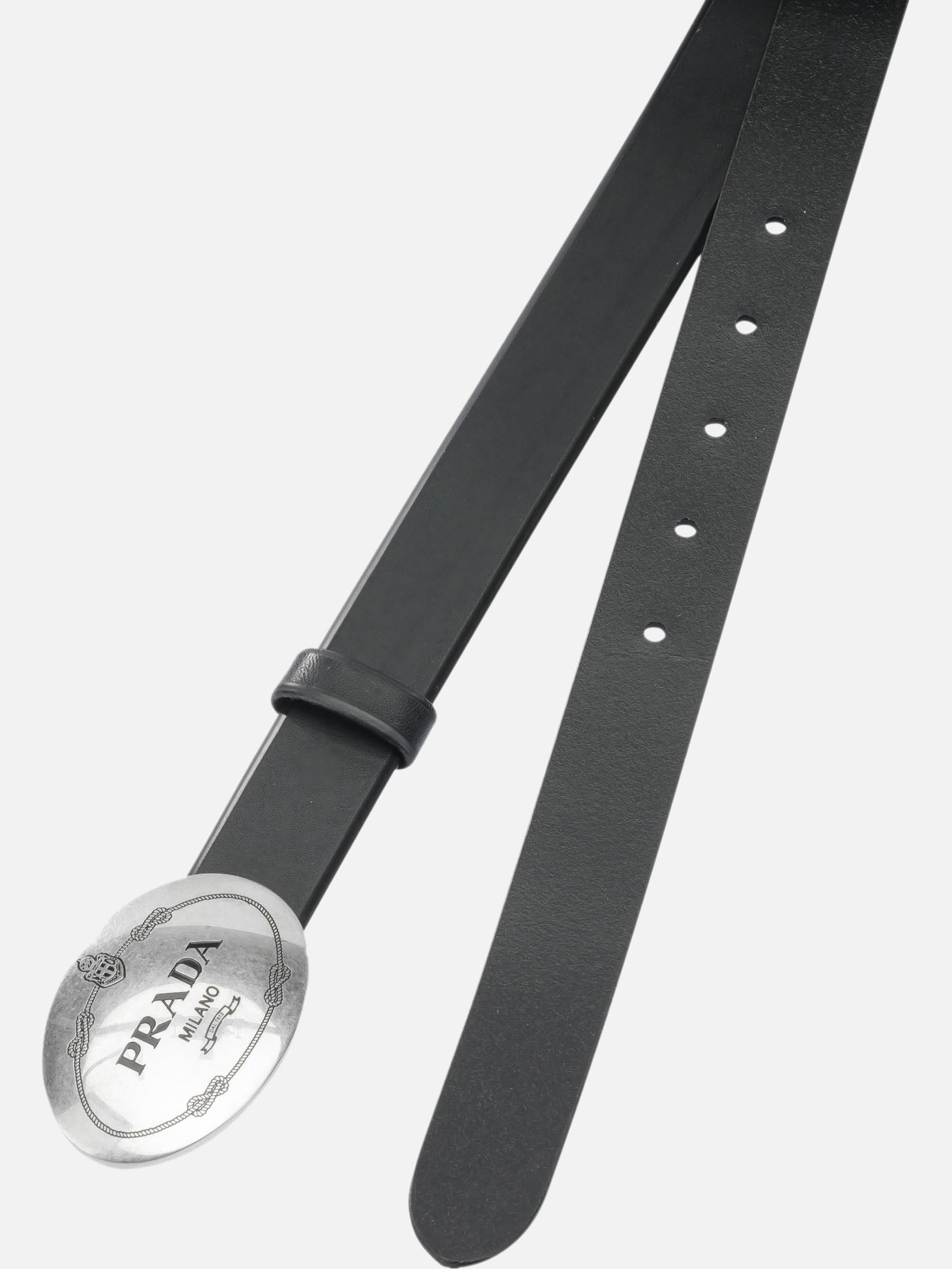 Leather belts 100% calf leather Black - Prada Women | PDP | VIETTI Online Store | Zoom-Modal_2