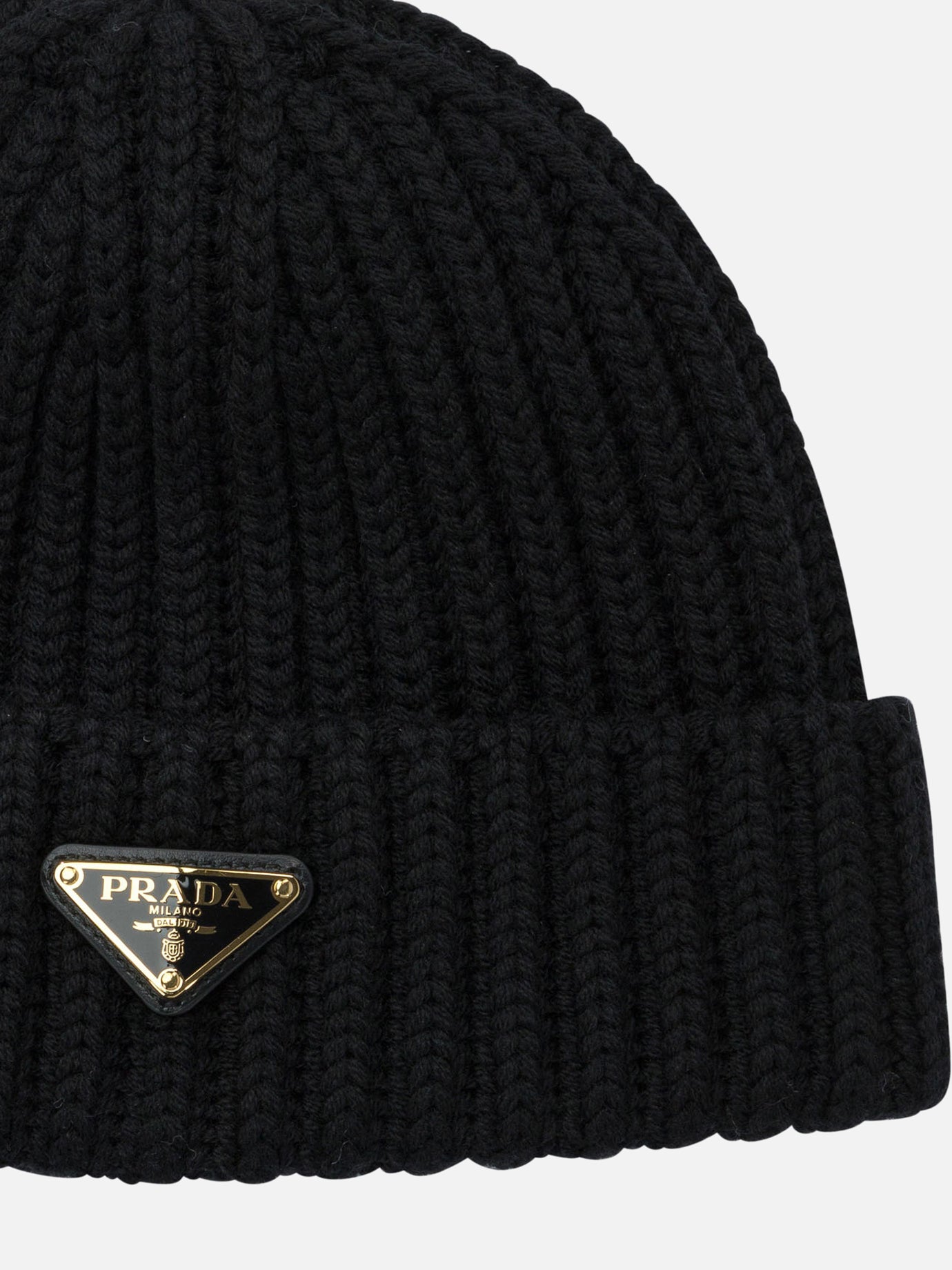 Beanies Logo Black - Prada Women | PDP | VIETTI Online Store | Zoom-Modal_3