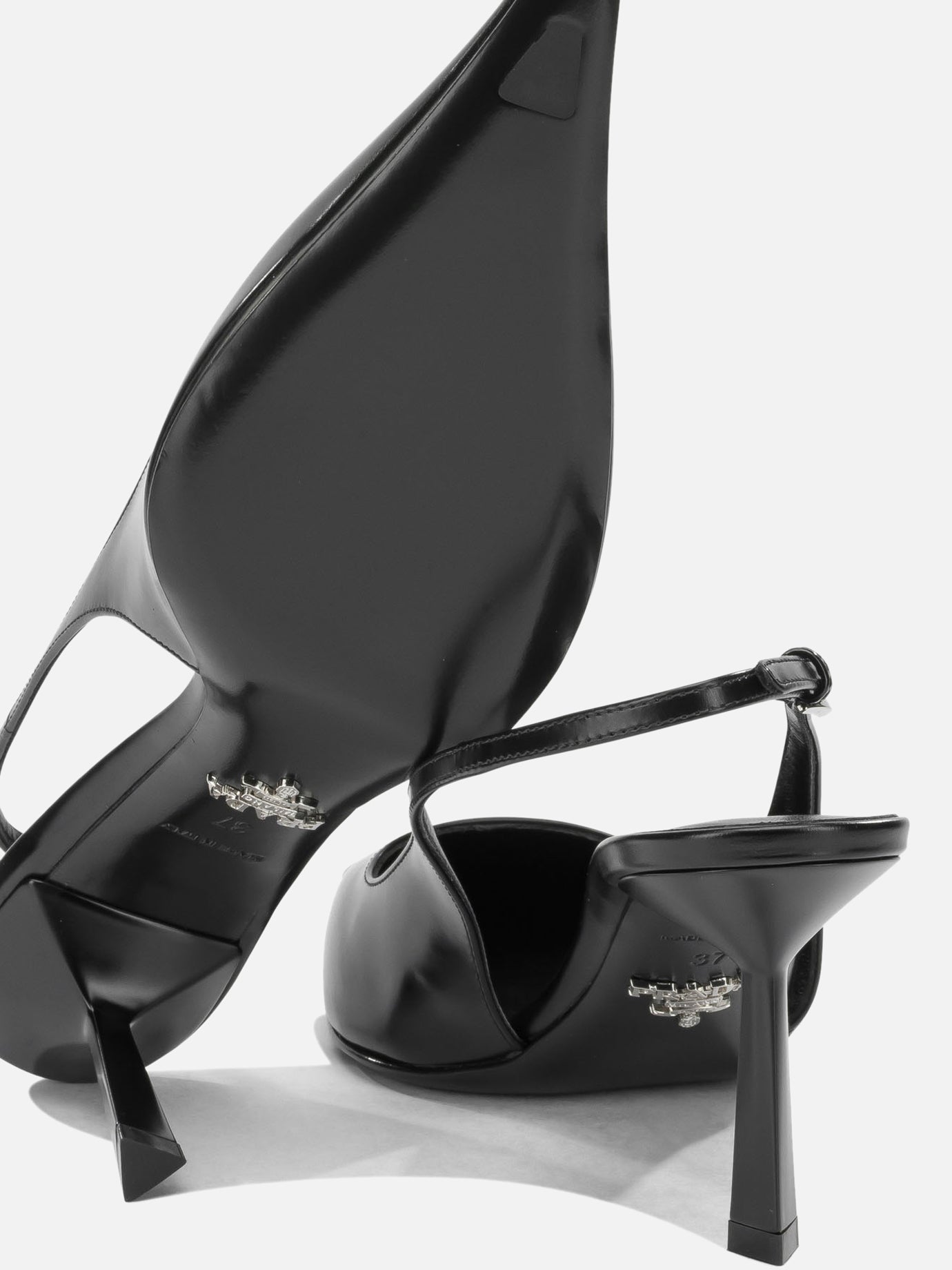 Slingback 100% calf leather Nero - Prada Donna | PDP | VIETTI Online Store | Zoom-Modal_5