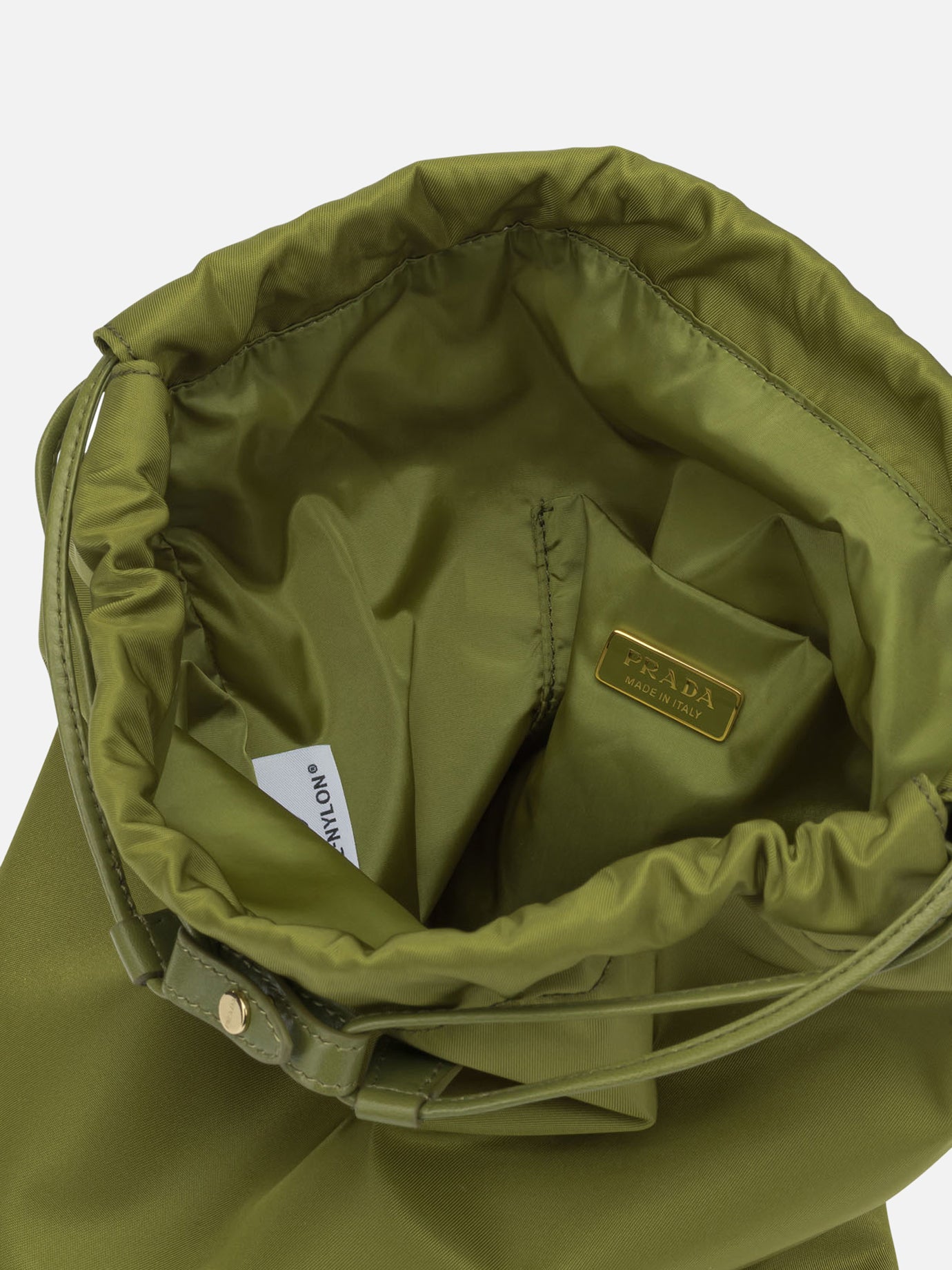 Pouch 100% recycled polyamide Green - Prada Women | PDP | VIETTI Online Store | Zoom-Modal_5