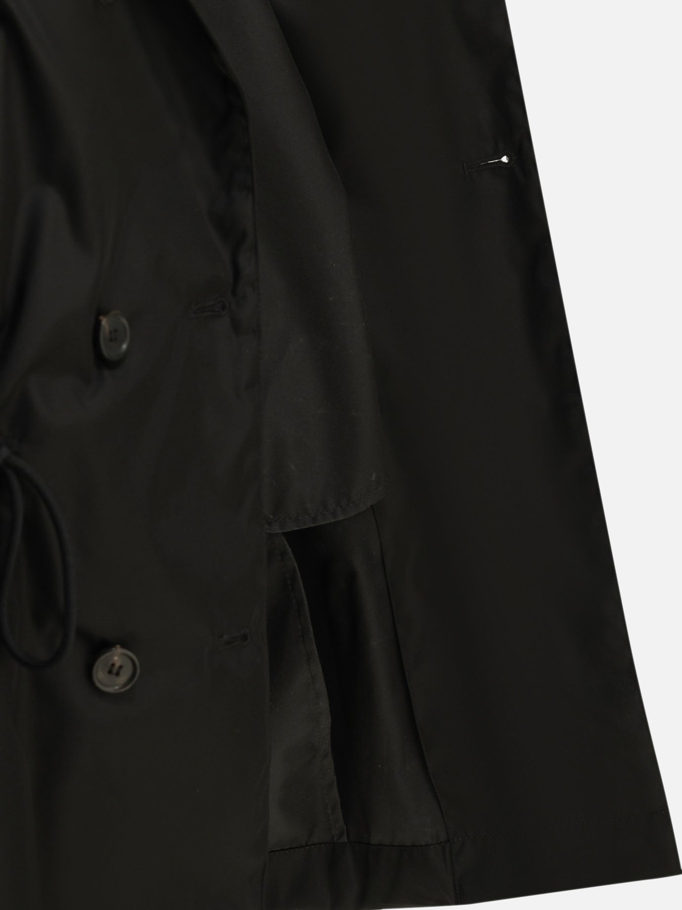 Raincoats & Trench coats Logo Black - Prada Women | PDP | VIETTI Online Store | Zoom-Modal_6