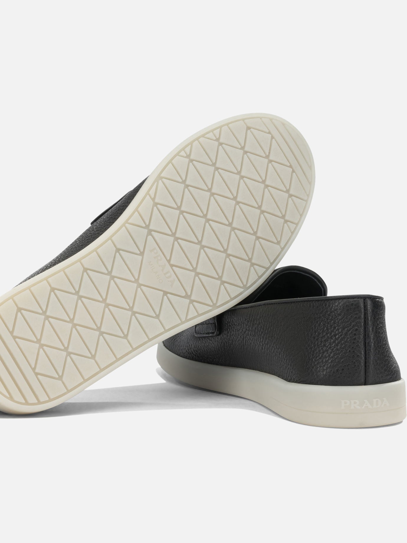 Loafers 100% calf leather - 100% rubber Black - Prada Men | PDP | VIETTI Online Store | Zoom-Modal_5