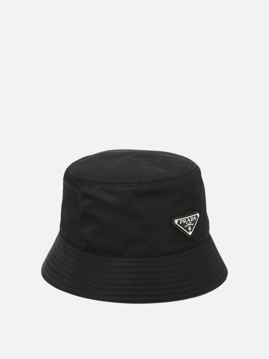 Bucket hats 100% recycled polyamide - Lining: 100% cotton Black - Prada Men | PLP | VIETTI Online Store | 2