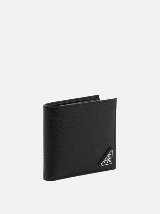 Portafogli 100% calf leather Nero - Prada Uomo | PLP | VIETTI Online Store | 2