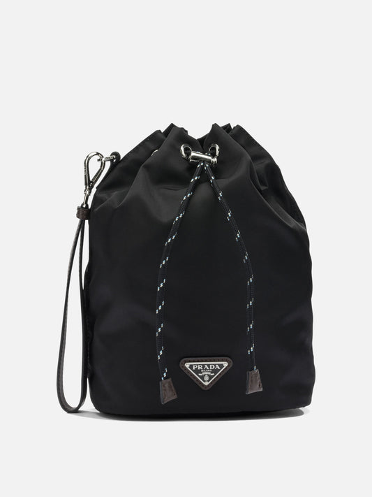 Prada "Prada Speedrock" Pouch Black