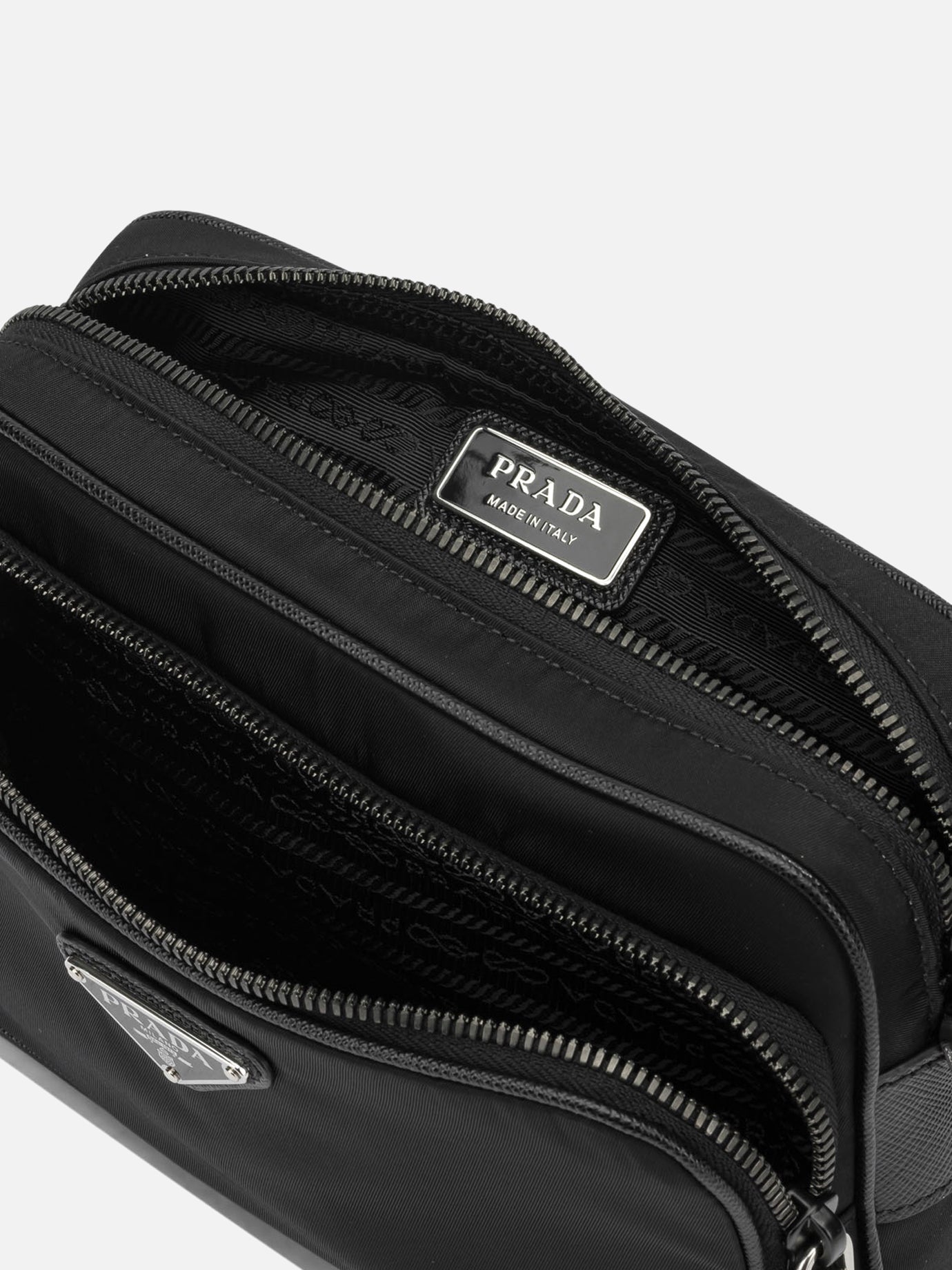 Small bags 100% polyamide 100% leather Black - Prada Men | PDP | VIETTI Online Store | Zoom-Modal_5