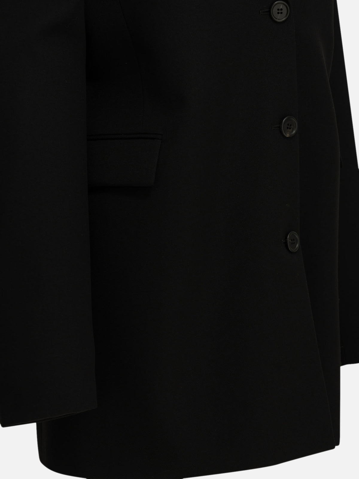 Prada Single-breasted wool blazer Black