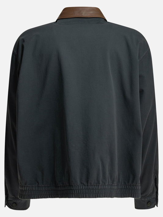 Quilted & Utility Jackets Logo Blue - Prada Men | PLP | VIETTI Online Store | 2