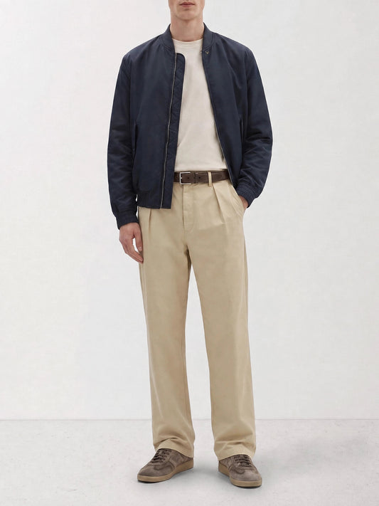 Leisure trousers Solid colour Beige - Prada Men | PLP | VIETTI Online Store | 2