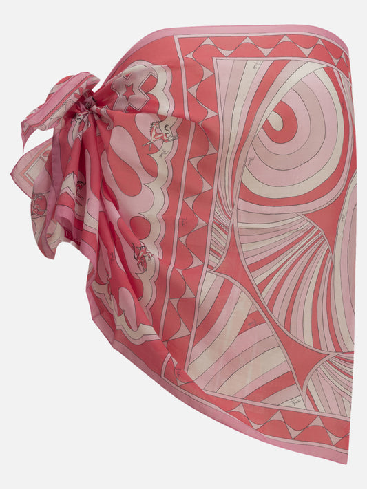 Pucci Printed pareo Pink