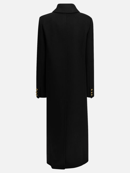 Pucci Long wool coat Black