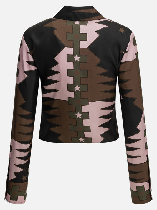 Pucci "Valdimontone" Casual Shirt Multicolor
