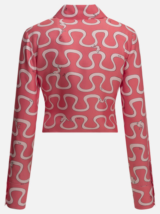 Pucci Casual silk shirt Pink