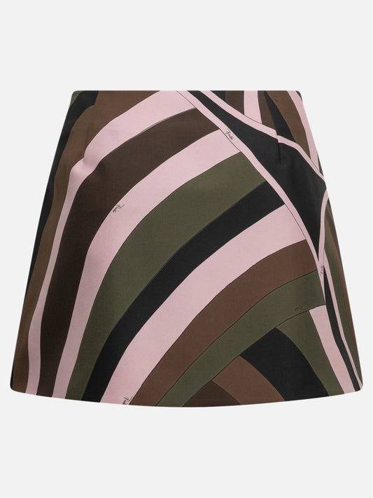 Pucci "Iride" Mini Skirt Multicolor