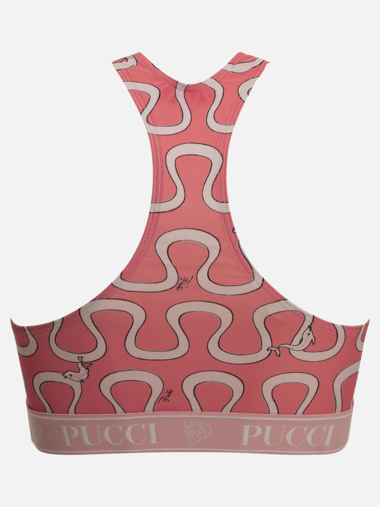 Pucci Sports Top Pink