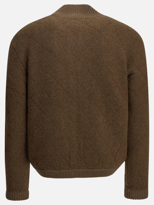 Rakkì Camel-colored bomber jacket Brown