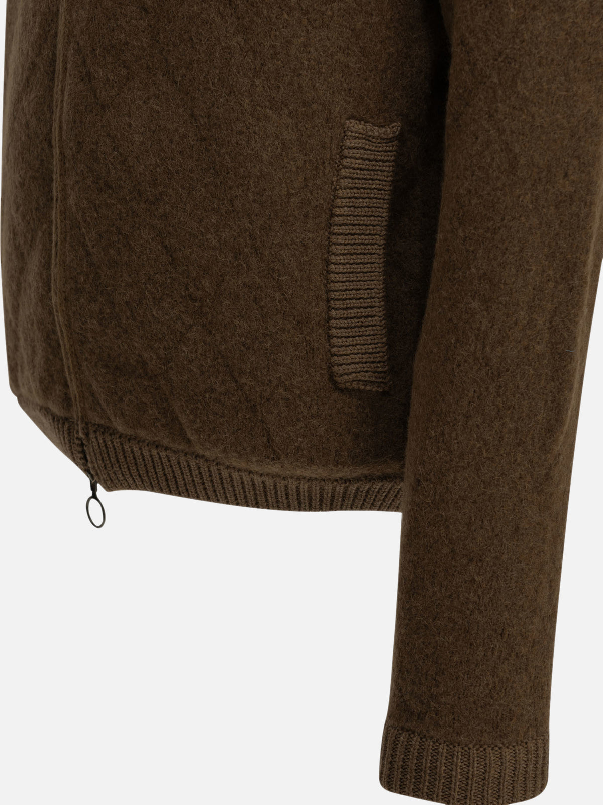 Rakkì Camel-colored bomber jacket Brown